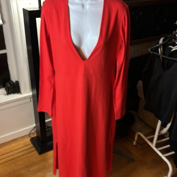 Icone’ cotton spandex dress, size large. NWOT. - Picture 2 of 5